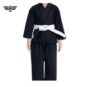 Conjuntos de Uniformes de Karate para Adultos, 100% Algodón, Transpirables, Ligeros, de Secado Rápido, Bordados, Estampados, Unisex - Product Image 2