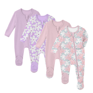 Set di Tutine a Maniche Lunghe in Fibra di Bambù per <span class=keywords><strong>Neonata</strong></span>, <span class=keywords><strong>Abbigliamento</strong></span> per Bambini da Produttore Professionale - Product Image 2