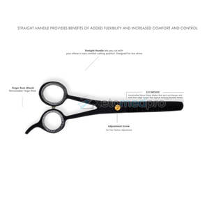 Professional Barber <b>Hair</b> Kit Scissors Straight <b>Razor</b> <b>Combs</b> Grooming Tools <b>Hair</b> <b>Cutting</b> Kit Barber Scissors <b>Razor</b> <b>Combs</b> - Product Image 4