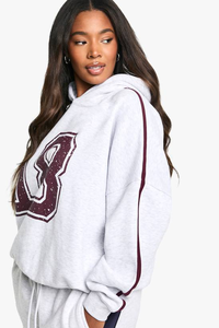 Sudadera con Capucha para Mujer, de Alta Calidad, Personalizada, Transpirable, de Felpa de Algodón Blanco de 500 g/m², con Estampado Puff - Product Image 6