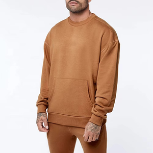 Sudadera holgada para hombre de nuevo diseño, hecha en Pakistán, sudadera de la mejor calidad, mezcla de algodón básico a la moda - Product Image 3