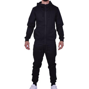 Ensemble de survêtement unisexe en coton 100% avec impression personnalisée, lavage à l'acide, jogging, streetwear avec sweat-shirt et pantalon pour homme - Product Image 1