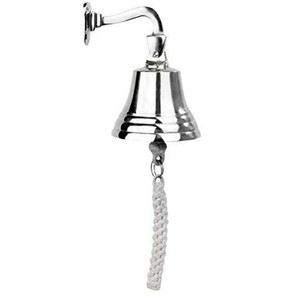Cadeaux de Noël tendance : Personnalisez votre Noël avec des clochettes, clochettes personnalisées, décoration murale nautique vintage, ancre suspendue - Product Image 1