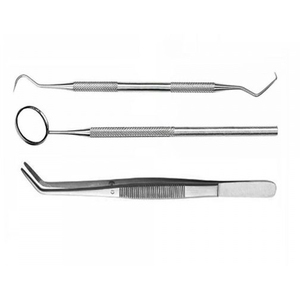 ชุดตรวจสภาพฟันด้วยมือ LE-DM-018 3ชิ้นชุดตรวจปากเครื่องมือ - Product Image 5