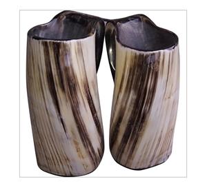 Verres à liqueur en corne de buffle polie de style vintage, style religieux, inspiré de la musique, corne à boire viking pour un style vintage - Product Image 6