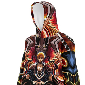 Sweat à capuche géant personnalisé en direct d'usine, motif imprimé ample, tissé au crochet, en flanelle polaire écologique, anti-boulochage, pour adultes, hiver - Product Image 2