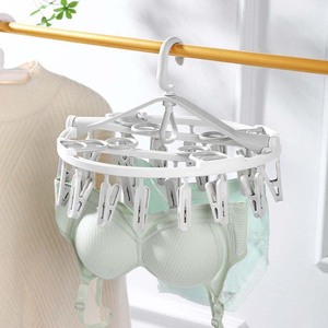 Bán Buôn Heavy Duty Nhựa Quần Áo Treo Rack Với 24Clip Đa Chức Năng Xoay Thiết Kế Cho Vớ Và Túi Xách - Product Image 2
