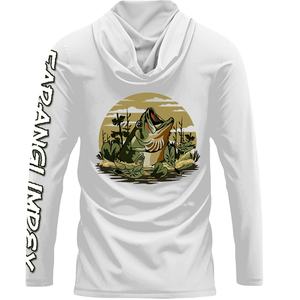 Sudadera de Pesca HUK para Hombre, Ropa de Verano Transpirable de Manga Larga, Jersey de Pesca de Lubina, Protección Solar, Camuflaje, Camiseta de Senderismo, Sublimación - Product Image 1