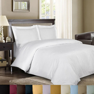 Luxury Cotton <b>Duvet</b> <b>Cover</b> Modern Style 300tc Thread Count <b>Waterproof</b> Eco-Friendly High Quality Customizable Cotton Filling - Product Image 6