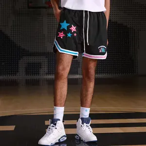 2023 short de jogging respirant de luxe hommes 5 pouces gym basket-ball hommes short en maille - Product Image 5