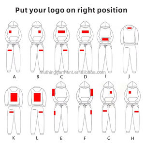 Conjunto de Sudadera con Capucha y Pantalones Deportivos de Felpa para Mujer, el Mejor para el Invierno, Personalizado, de 2 Piezas, Tela de Felpa, 100% Algodón, Chándal Bordado - Product Image 5