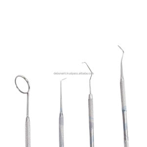 Kit de Instrumentos Dentales Esenciales para Higiene Bucal Manual, Duradero para Uso en Hospitales y Clínicas, Certificado CE, 1 Año de Garantía, DEBONAIRII - Product Image 1