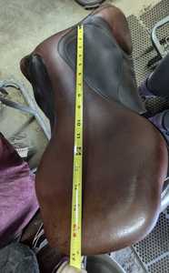 Professional English Horse Saddle Custom Leather <b>Dressage</b> & Jumping Saddle Riding Racing & Training - Product Image 2