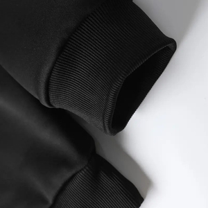 Venta al por mayor de los hombres de gran tamaño pulóver Streetwear sudaderas con capucha gráfico personalizado impreso pesado 100% algodón sudaderas para el invierno - Product Image 4