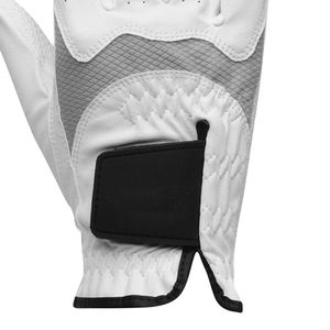 El mejor diseño, guantes de golf de cuero Cabretta blanco, tela transpirable, logotipo personalizado, Material suave, guantes de golf de piel de oveja duraderos - Product Image 6