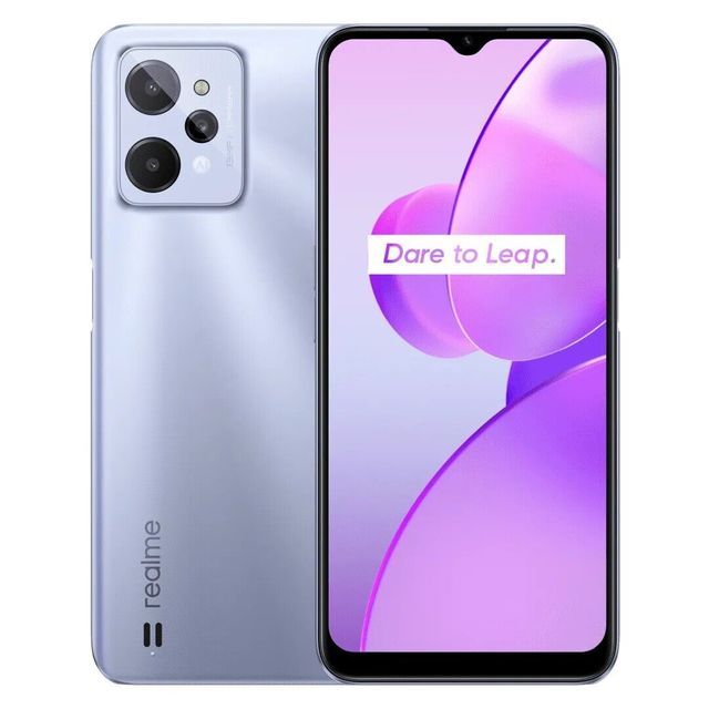 Realme C31 6.5"IPS Dual SIM 64GB 4GB RAM 13MP Octa Core 5000mAh Phone by FedEx