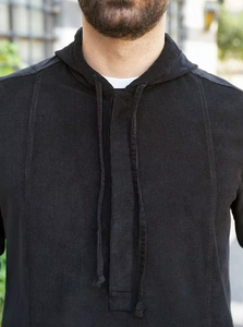 Jubba Tradicional 2025, Informal, Transpirable, de Algodón Hecho a Mano, Ropa Árabe para Hombre, Thobe Modesto hasta el Suelo, Manga Larga, para Ramadán y Eid - Product Image 2