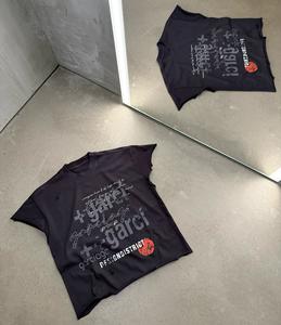 Streetwear à impression personnalisée T-shirt sans manches Boxy pour hommes Gilet de course à épaules larges de haute qualité Débardeur court surdimensionné pour hommes - Product Image 6