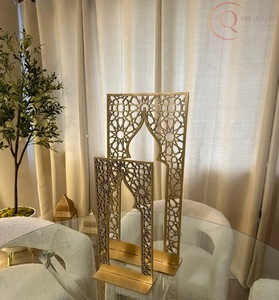 Calendario Decorativo de Metal para Mesa de Ramadán con Estilo Islámico Tradicional |   Duradero e Impermeable para Escritorio y Mesa - Product Image 3