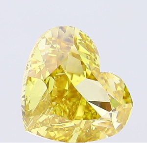 4.00 - 5.00 CT หัวใจสีน้ำตาลสดใสสีเหลืองตัดเพชรที่หลวม VVS2ความคมชัด IGI ได้รับการรับรองสำหรับการทำเครื่องประดับ - Product Image 4