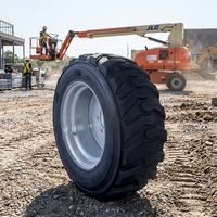 TOPOWER PU-Schaum-Gefüllter Vollgummireifen 35x14D610 für JLG Genie Hubarbeitsbühne Reifen Offroad Materialhandhabungsteile