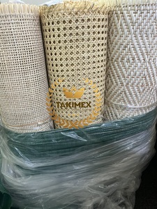 Factory Wholesale Natural Rattan Rolls Outdoor Application Raw Material Rattan <b>Cane</b> Webbing Roll Sales Full Shape - Product Image 3