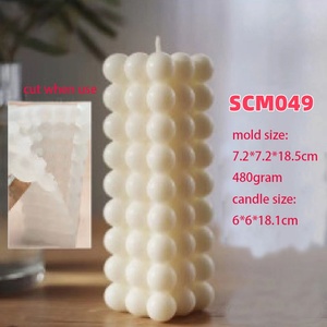 Moule silicone 3D géométrique Rubik's Cube série aromathérapie bougie DIY boule <span class=keywords><strong>magique</strong></span> plâtre <span class=keywords><strong>parfum</strong></span>é main savon moule à gâteau - Product Image 6