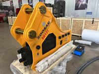 Offre Spéciale : Brise-roche hydraulique certifié CE SB131, moteur, diamètre de la pointe de 165 mm, 250-400 BPM, débit d'huile de 200-260 L/min