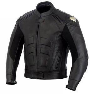 genuine leather motorcycle jackets Professional Leather Motorcycle Jackets Wholesale Best Design 2025 Leather Material OEM - Product Image 4