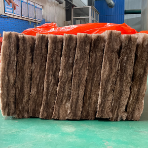 Panel <span class=keywords><strong>de</strong></span> Fibra <span class=keywords><strong>de</strong></span> Vidrio Ecológico Marrón R13 Certificado por UET America UL723, Paneles <span class=keywords><strong>de</strong></span> <span class=keywords><strong>Lana</strong></span> <span class=keywords><strong>de</strong></span> Vidrio No Combustibles <span class=keywords><strong>de</strong></span> 3.5 Pulgadas para Aislamiento <span class=keywords><strong>de</strong></span> Edificios Metálicos - Product Image 3
