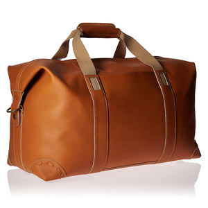 Sac de voyage en cuir imperméable de grande capacité de qualité supérieure de luxe Fermeture éclair Sangle de transport réglable Sac léger - Product Image 2