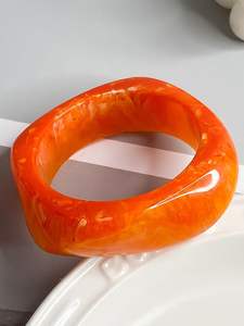 Luxury Women's Resin <b>Bracelet</b> Modern Jewelry Trendy Fashion Bangles Stylish Wholesale Price Design bh crafts Resin Crafts - Product Image 4