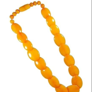 Nuevo diseño de joyería, collar de cuentas de resina hecho en mujeres indias, regalo, collares de fiesta, boda - Product Image 5