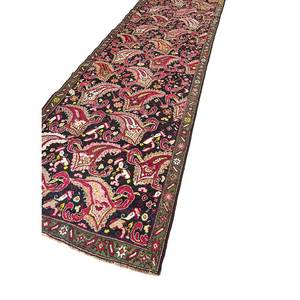 Kiaan Paem-17 Hand Knotted Wool Rug Grey & Black Flat Weave for Home Living Room or Hallway Jute <b>Carpet</b>-Jaipur Rugs US - Product Image 2