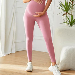 Pantalones deportivos de cintura alta, mallas de entrenamiento para mujer, mallas de Yoga sin costuras para gimnasio y Fitness para mujer - Product Image 1