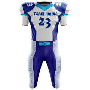 Ensembles d'uniformes de football américain personnalisés en gros Respirant de haute qualité Best-seller Taille XL Numéro d'impression par transfert de chaleur - Product Image 6