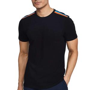 Camiseta deportiva para hombre 100% algodón orgánico ecológico venta al por mayor espacios en blanco personalizables colores clásicos tela de punto - Product Image 1