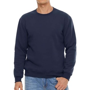 Hombre Casual Cuello Redondo Sudaderas Fleece Forrado Manga Larga Sudadera Tops Loose Fit Pullover Otoño Invierno - Product Image 4