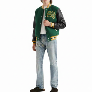 Chaqueta Deportiva Acolchada |   Cuello alto y logotipo frontal |   Resistente al viento y antibacteriano |   Proveedor de Ropa al Por Mayor OEM - Product Image 3