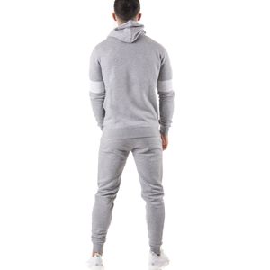 Conjunto Deportivo Unisex de Dos Piezas con Capucha y Estampado, Ropa Deportiva Transpirable, Estilo Urbano, Hip Hop, Informal, OEM, ODM - Product Image 2