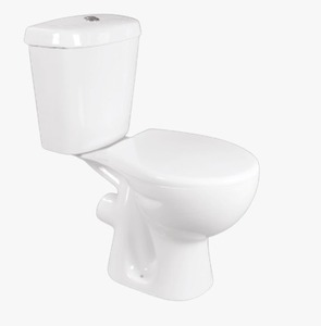 2023 Offre Spéciale moderne salle de bain à double chasse toilettes en céramique deux pièces articles sanitaires dos au mur conception - Product Image 6