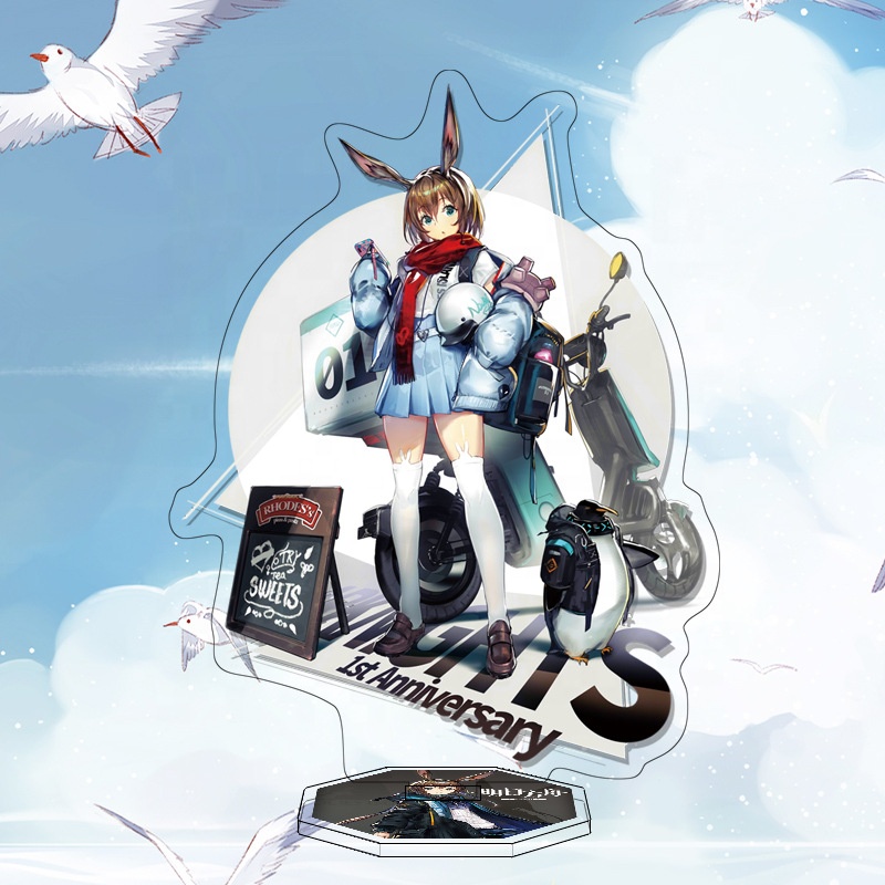 Игра arknights акриловая подставка мультфильм Amiya eyjafjalla Анджелина призрак зима косплей акриловая подставка модель коллекции игрушка в подарок