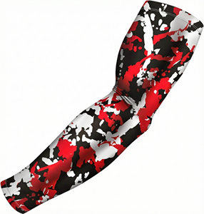 Manga Deportiva de Compresión con Protección UV, Material Refrigerante, para Correr, Ciclismo, Baloncesto y Actividades al Aire Libre, Diseño Personalizado OEM - Product Image 4