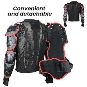 Blouson de moto CE en polyester respirant et résistant à l'usure pour hommes équipement de protection en maille pour les courses de motos - Product Image 2