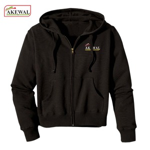 Akewal Hommes Sweat à capuche personnalisé Avec Client Demnad Imprimé et Logo Hommes Sweat à capuche zippé - Product Image 4