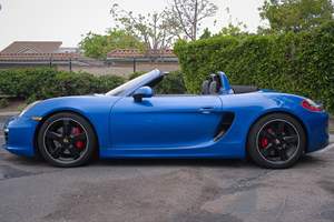 Porsche Boxster S 2016 Usado, Motor de 3.4 Litros de 6 Cilindros en Línea, Altamente Equipado, Azul Zafiro Metalizado - Product Image 2