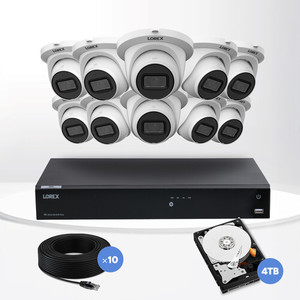 Bonnes Affaires en Promotion : Enregistreur Vidéo Réseau (NVR) 16 Canaux 12MP EKI-K164T814A avec Caméras Tourelles - Product Image 1