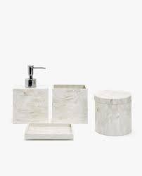 Bone Inlay Mother of Pearl Bathroom Set Seashell Home Household Mother of Peal Resin <b>Toilet</b> Set Bathroom <b>Accessories</b> Sets - Product Image 6