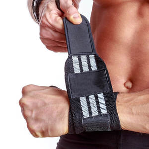 Bandes de poignet pour hommes de qualité OEM personnalisées très tendance, support de main réglable de haute qualité avec couleurs, tailles et logo personnalisés - Product Image 5