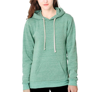 Sweat à capuche ample de coupe régulière pour femmes pull à manches décontracté niveau suivant couleur unie automne hiver sweat à capuche avec Logo - Product Image 6